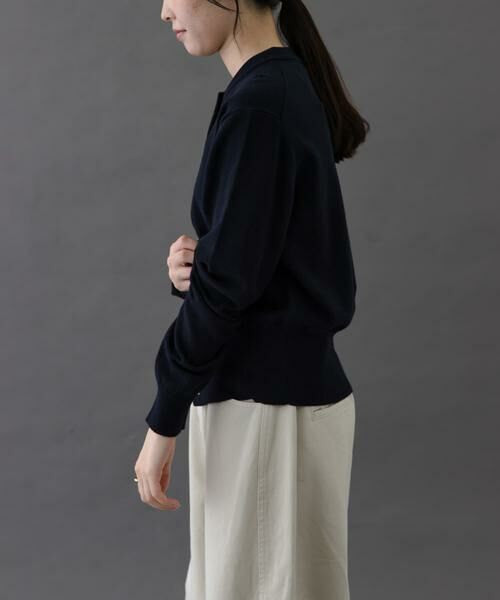 URBAN RESEARCH DOORS / アーバンリサーチ ドアーズ カーディガン・ボレロ | FORK&SPOON　ミラージュクルーネックニットカーディガン | 詳細16