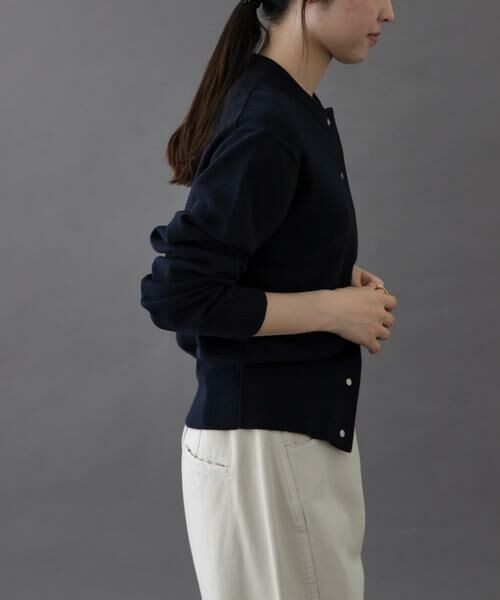 URBAN RESEARCH DOORS / アーバンリサーチ ドアーズ カーディガン・ボレロ | FORK&SPOON　ミラージュクルーネックニットカーディガン | 詳細18
