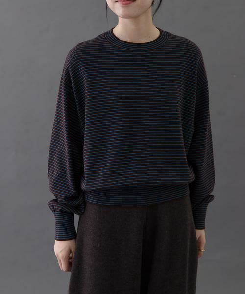 URBAN RESEARCH DOORS / アーバンリサーチ ドアーズ ニット・セーター | FORK&SPOON　ボーダークルーネックニット | 詳細2