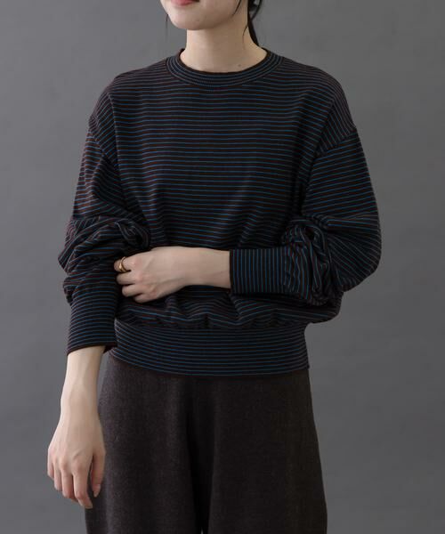 URBAN RESEARCH DOORS / アーバンリサーチ ドアーズ ニット・セーター | FORK&SPOON　ボーダークルーネックニット | 詳細3