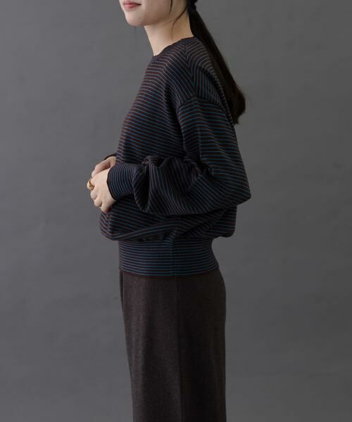URBAN RESEARCH DOORS / アーバンリサーチ ドアーズ ニット・セーター | FORK&SPOON　ボーダークルーネックニット | 詳細4