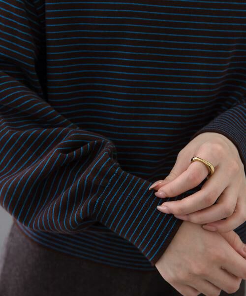 URBAN RESEARCH DOORS / アーバンリサーチ ドアーズ ニット・セーター | FORK&SPOON　ボーダークルーネックニット | 詳細6