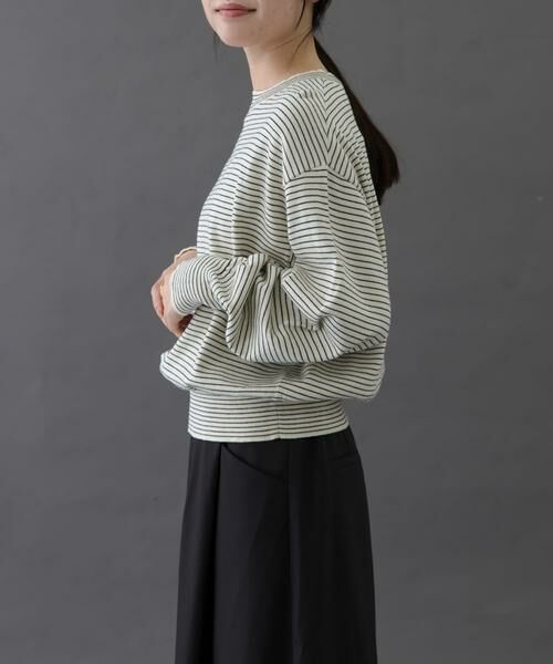 URBAN RESEARCH DOORS / アーバンリサーチ ドアーズ ニット・セーター | FORK&SPOON　ボーダークルーネックニット | 詳細15