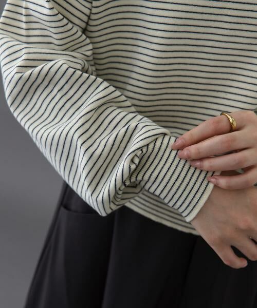 URBAN RESEARCH DOORS / アーバンリサーチ ドアーズ ニット・セーター | FORK&SPOON　ボーダークルーネックニット | 詳細18