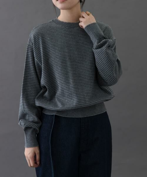 URBAN RESEARCH DOORS / アーバンリサーチ ドアーズ ニット・セーター | FORK&SPOON　ボーダークルーネックニット | 詳細21