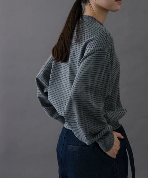 URBAN RESEARCH DOORS / アーバンリサーチ ドアーズ ニット・セーター | FORK&SPOON　ボーダークルーネックニット | 詳細24