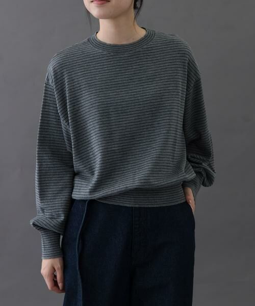 URBAN RESEARCH DOORS / アーバンリサーチ ドアーズ ニット・セーター | FORK&SPOON　ボーダークルーネックニット | 詳細25