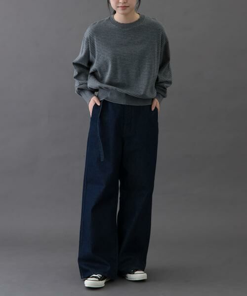 URBAN RESEARCH DOORS / アーバンリサーチ ドアーズ ニット・セーター | FORK&SPOON　ボーダークルーネックニット | 詳細27