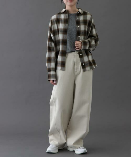 URBAN RESEARCH DOORS / アーバンリサーチ ドアーズ シャツ・ブラウス | FORK&SPOON　ネルチェックシャツ | 詳細7