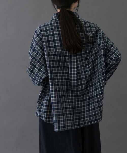 URBAN RESEARCH DOORS / アーバンリサーチ ドアーズ シャツ・ブラウス | FORK&SPOON　ネルチェックシャツ | 詳細12