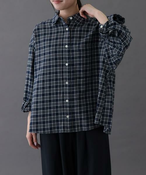 URBAN RESEARCH DOORS / アーバンリサーチ ドアーズ シャツ・ブラウス | FORK&SPOON　ネルチェックシャツ | 詳細13