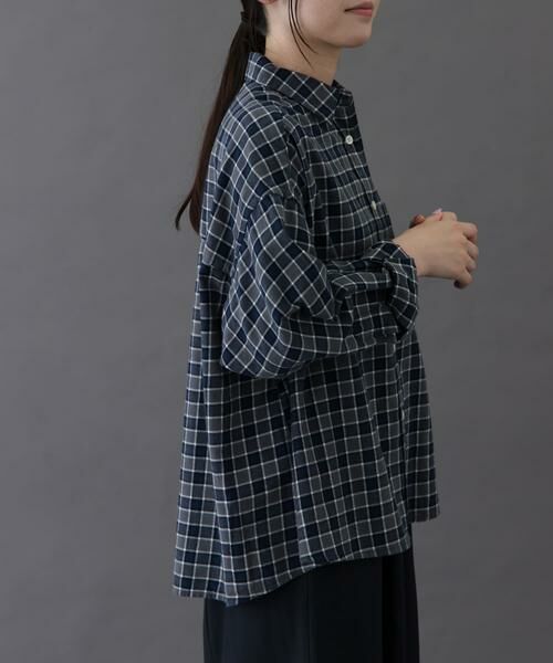 URBAN RESEARCH DOORS / アーバンリサーチ ドアーズ シャツ・ブラウス | FORK&SPOON　ネルチェックシャツ | 詳細14