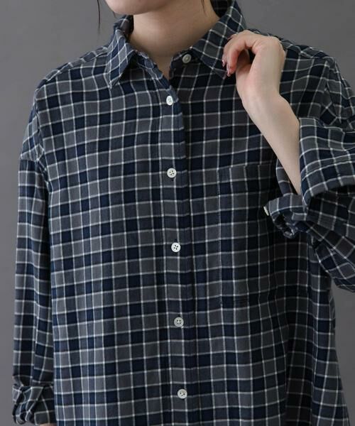 URBAN RESEARCH DOORS / アーバンリサーチ ドアーズ シャツ・ブラウス | FORK&SPOON　ネルチェックシャツ | 詳細15
