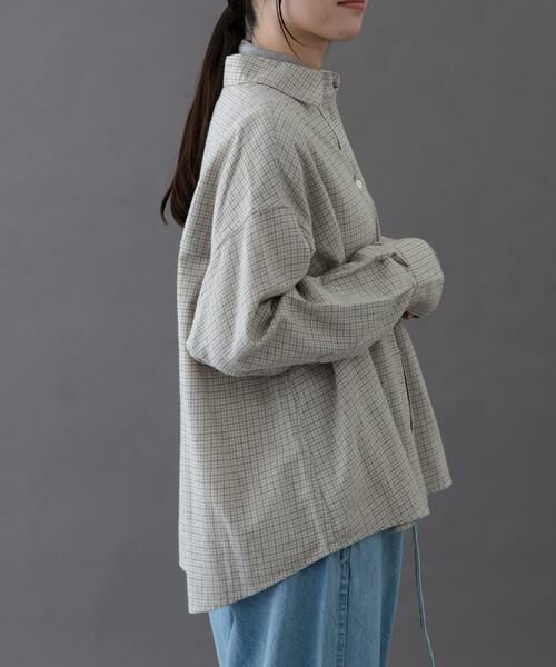 URBAN RESEARCH DOORS / アーバンリサーチ ドアーズ シャツ・ブラウス | FORK&SPOON　ネルチェックシャツ | 詳細27