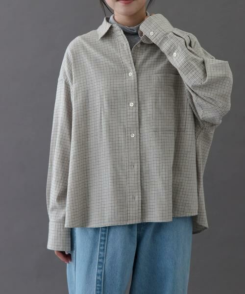 URBAN RESEARCH DOORS / アーバンリサーチ ドアーズ シャツ・ブラウス | FORK&SPOON　ネルチェックシャツ | 詳細28