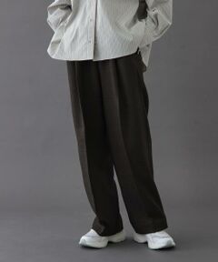 URBAN RESEARCH DOORS / アーバンリサーチ ドアーズ その他パンツ | FORK&SPOON　ウールライクツイルイージーパンツ