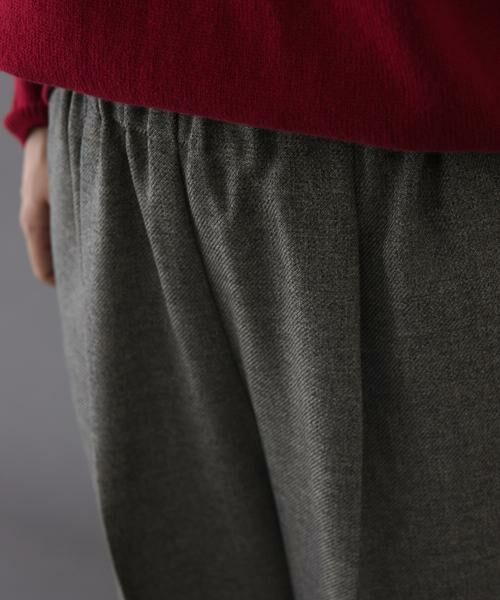 URBAN RESEARCH DOORS / アーバンリサーチ ドアーズ その他パンツ | FORK&SPOON　ウールライクツイルイージーパンツ | 詳細30