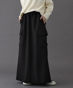 URBAN RESEARCH DOORS / アーバンリサーチ ドアーズ スカート | FORK&SPOON　ウールライクツイルスカート