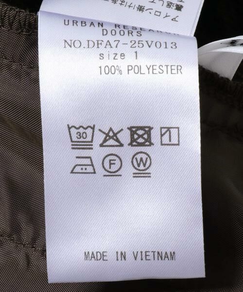 URBAN RESEARCH DOORS / アーバンリサーチ ドアーズ スカート | FORK&SPOON　ウールライクツイルスカート | 詳細15