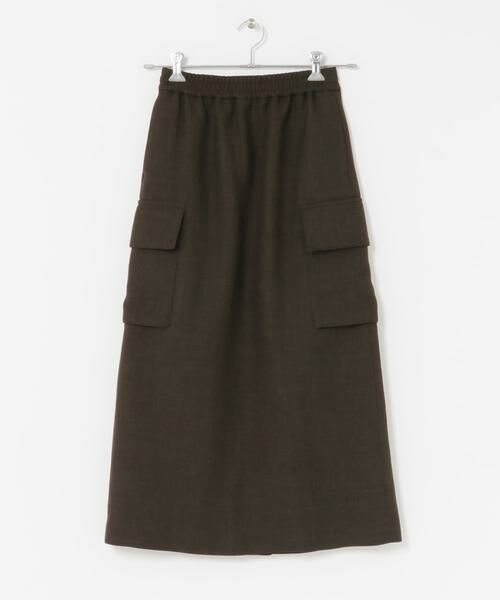 URBAN RESEARCH DOORS / アーバンリサーチ ドアーズ スカート | FORK&SPOON　ウールライクツイルスカート | 詳細9