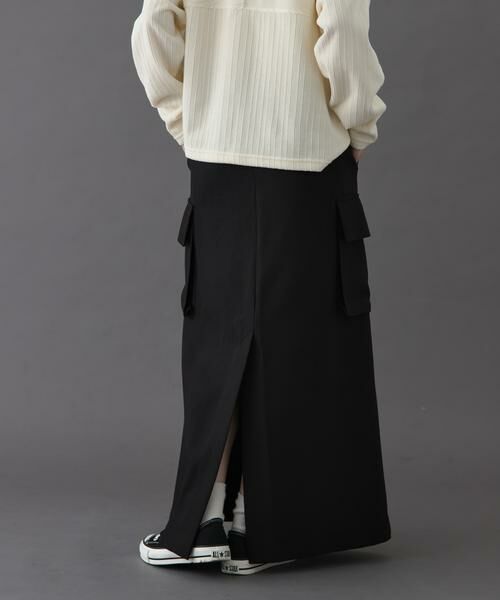 URBAN RESEARCH DOORS / アーバンリサーチ ドアーズ スカート | FORK&SPOON　ウールライクツイルスカート | 詳細19
