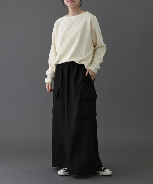 URBAN RESEARCH DOORS / アーバンリサーチ ドアーズ スカート | FORK&SPOON　ウールライクツイルスカート | 詳細20