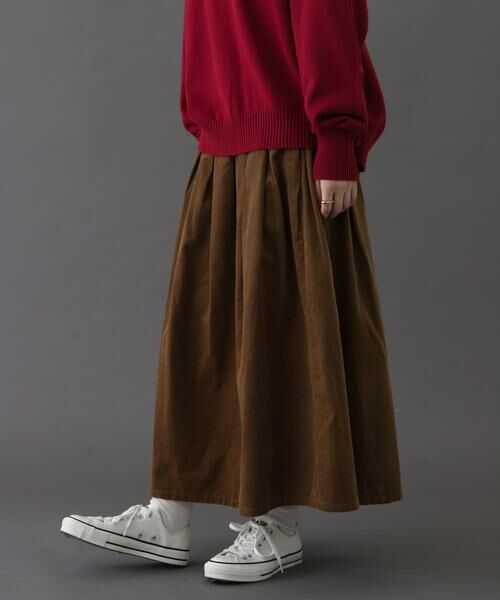URBAN RESEARCH DOORS / アーバンリサーチ ドアーズ スカート | FORK&SPOON　コーデュロイスカート | 詳細3