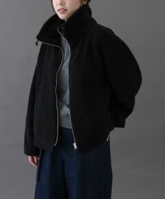 URBAN RESEARCH DOORS / アーバンリサーチ ドアーズ ブルゾン | FORK&SPOON　スタンドカラーボアブルゾン