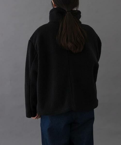 URBAN RESEARCH DOORS / アーバンリサーチ ドアーズ ブルゾン | FORK&SPOON　スタンドカラーボアブルゾン | 詳細3
