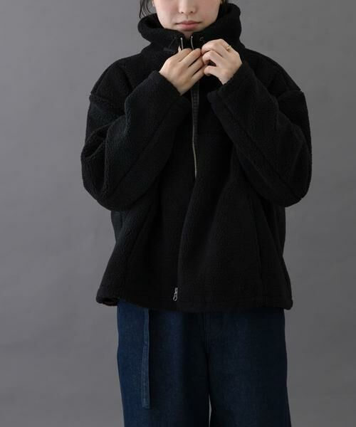 URBAN RESEARCH DOORS / アーバンリサーチ ドアーズ ブルゾン | FORK&SPOON　スタンドカラーボアブルゾン | 詳細5