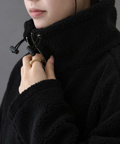 URBAN RESEARCH DOORS / アーバンリサーチ ドアーズ ブルゾン | FORK&SPOON　スタンドカラーボアブルゾン | 詳細6