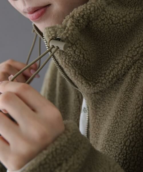 URBAN RESEARCH DOORS / アーバンリサーチ ドアーズ ブルゾン | FORK&SPOON　スタンドカラーボアブルゾン | 詳細14