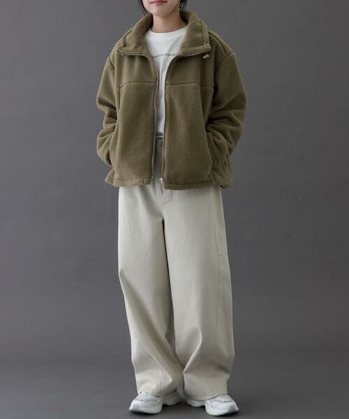 URBAN RESEARCH DOORS / アーバンリサーチ ドアーズ ブルゾン | FORK&SPOON　スタンドカラーボアブルゾン | 詳細15