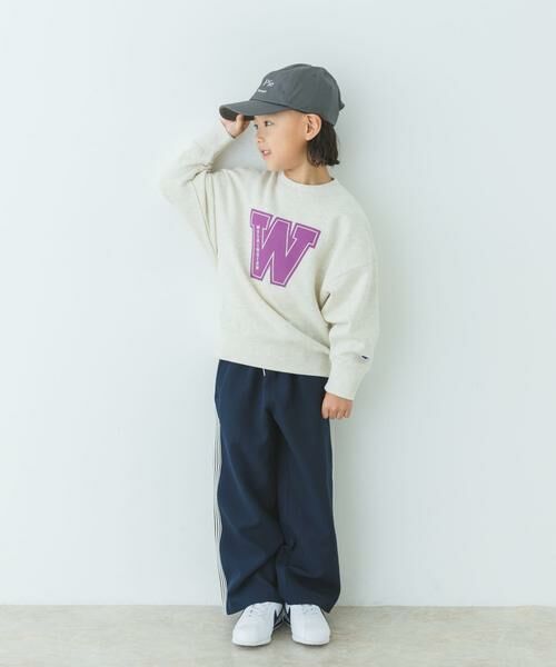 URBAN RESEARCH DOORS / アーバンリサーチ ドアーズ トップス | 『別注』Champion×DOORS　ロゴスウェット(KIDS) | 詳細12