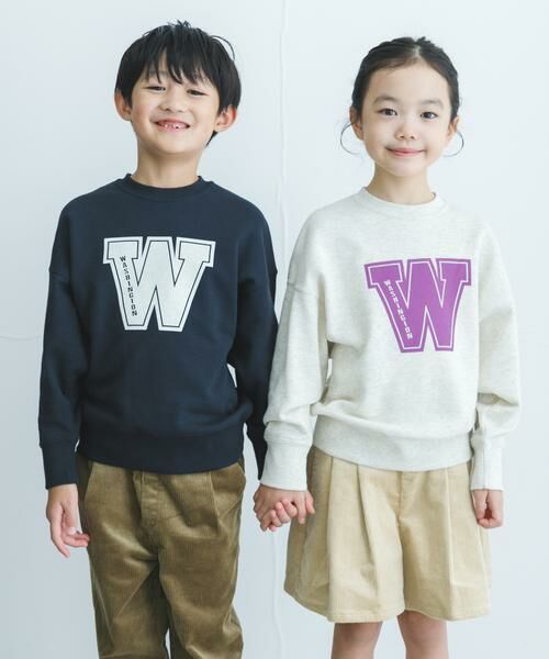 URBAN RESEARCH DOORS / アーバンリサーチ ドアーズ トップス | 『別注』Champion×DOORS　ロゴスウェット(KIDS) | 詳細14