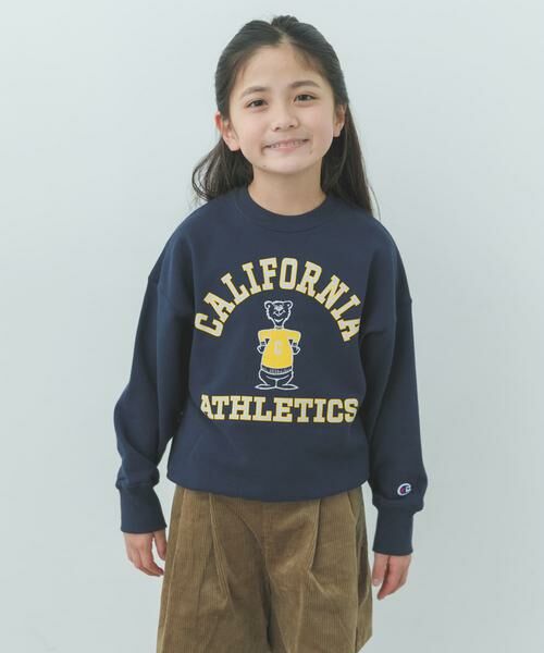 URBAN RESEARCH DOORS / アーバンリサーチ ドアーズ トップス | 『別注』Champion×DOORS　アニマルスウェット(KIDS) | 詳細1