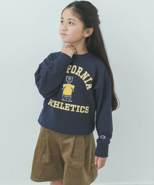 URBAN RESEARCH DOORS / アーバンリサーチ ドアーズ トップス | 『別注』Champion×DOORS　アニマルスウェット(KIDS) | 詳細2