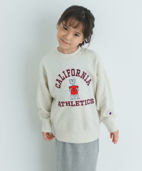 URBAN RESEARCH DOORS / アーバンリサーチ ドアーズ トップス | 『別注』Champion×DOORS　アニマルスウェット(KIDS) | 詳細21