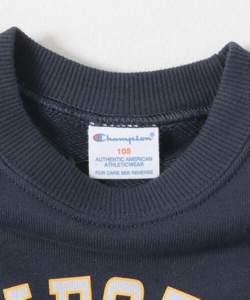 URBAN RESEARCH DOORS / アーバンリサーチ ドアーズ トップス | 『WEB/一部店舗限定』『別注』Champion×DOORS　アニマルスウェット(KIDS) | 詳細8