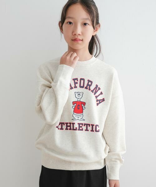 URBAN RESEARCH DOORS / アーバンリサーチ ドアーズ トップス | 『WEB/一部店舗限定』『別注』Champion×DOORS　アニマルスウェット(KIDS) | 詳細10