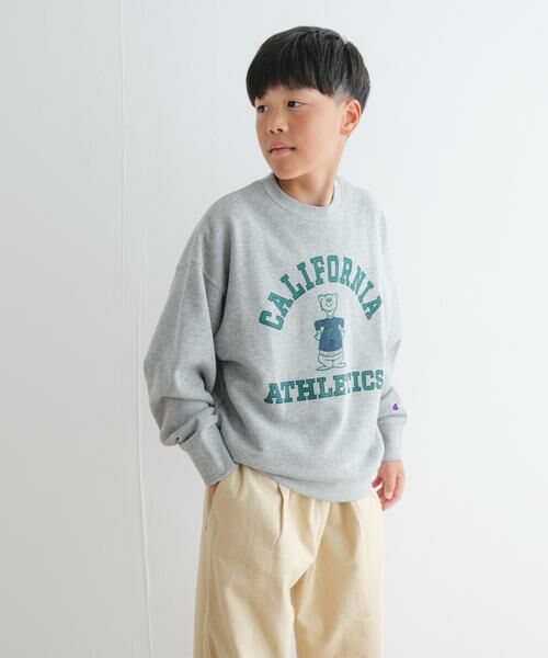 URBAN RESEARCH DOORS / アーバンリサーチ ドアーズ トップス | 『WEB/一部店舗限定』『別注』Champion×DOORS　アニマルスウェット(KIDS) | 詳細20