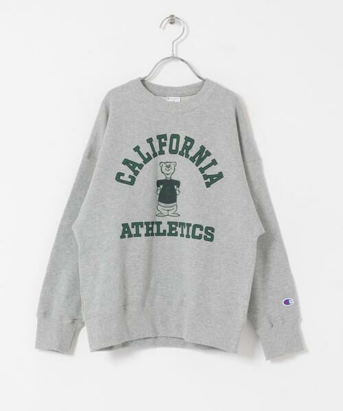 URBAN RESEARCH DOORS / アーバンリサーチ ドアーズ トップス | 『WEB/一部店舗限定』『別注』Champion×DOORS　アニマルスウェット(KIDS) | 詳細24
