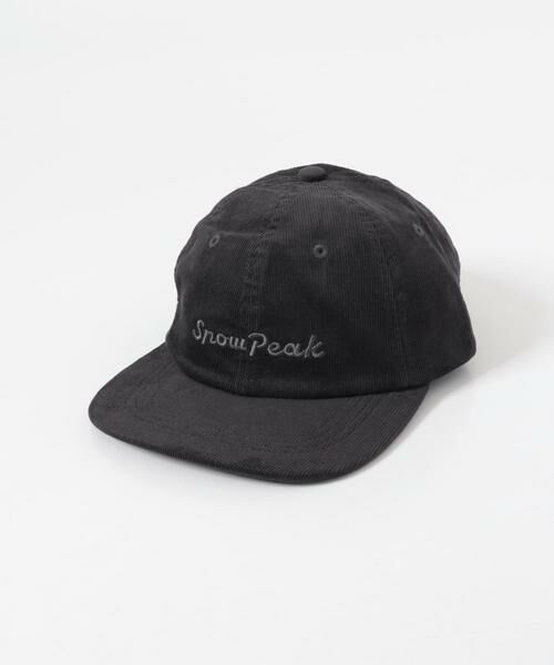 URBAN RESEARCH DOORS/アーバンリサーチ ドアーズ Snow Peak Apparel Corduroy Cap チャコールグレー one URBAN RESEARCH DOORS/アーバンリサーチ ドアーズ Snow Peak Apparel Corduroy Cap チャコールグレー one