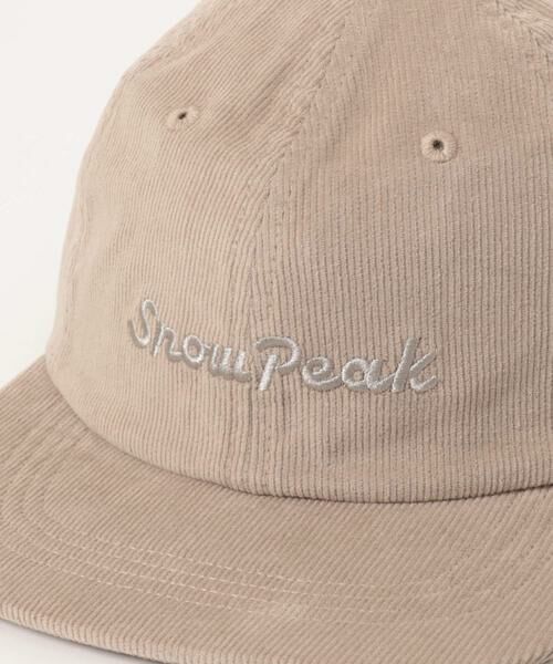 URBAN RESEARCH DOORS / アーバンリサーチ ドアーズ キャップ | Snow Peak Apparel　Corduroy Cap | 詳細9