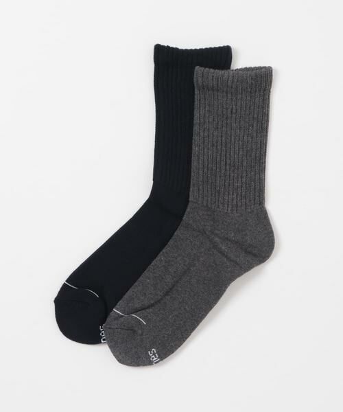 URBAN RESEARCH DOORS / アーバンリサーチ ドアーズ ソックス | HANES　クルーソックス2P | 詳細1