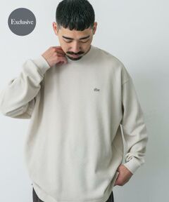 URBAN RESEARCH DOORS / アーバンリサーチ ドアーズ Tシャツ | 『別注』LACOSTE×DOORS　thick pique mock long-sleeve