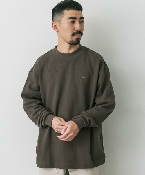 URBAN RESEARCH DOORS / アーバンリサーチ ドアーズ Tシャツ | 『別注』LACOSTE×DOORS　thick pique mock long-sleeve | 詳細3