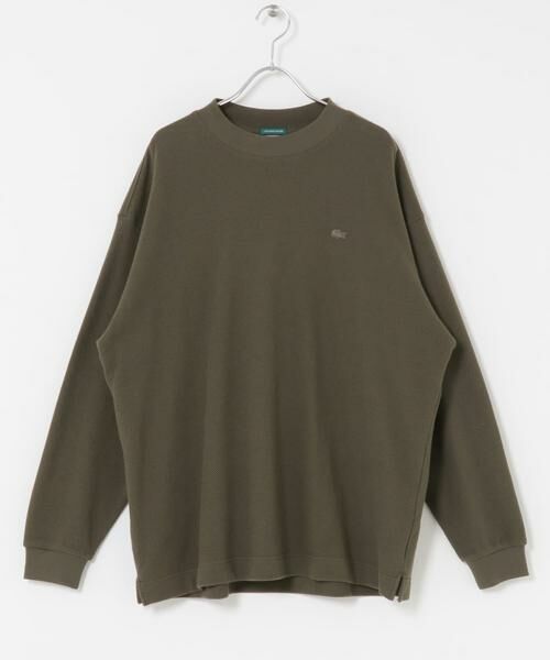 URBAN RESEARCH DOORS / アーバンリサーチ ドアーズ Tシャツ | 『別注』LACOSTE×DOORS　thick pique mock long-sleeve | 詳細7