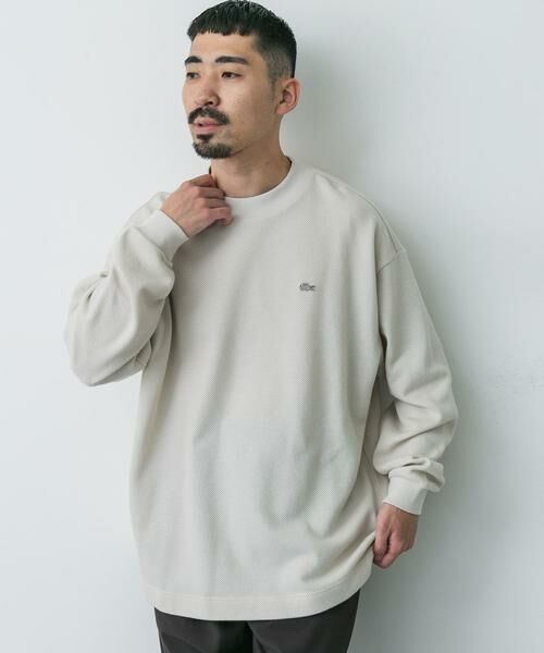 URBAN RESEARCH DOORS / アーバンリサーチ ドアーズ Tシャツ | 『別注』LACOSTE×DOORS　thick pique mock long-sleeve | 詳細27
