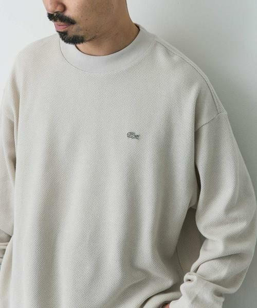 URBAN RESEARCH DOORS / アーバンリサーチ ドアーズ Tシャツ | 『別注』LACOSTE×DOORS　thick pique mock long-sleeve | 詳細29